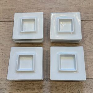 Crate & Barrel Square Mini Dipping Dish | 12 Total